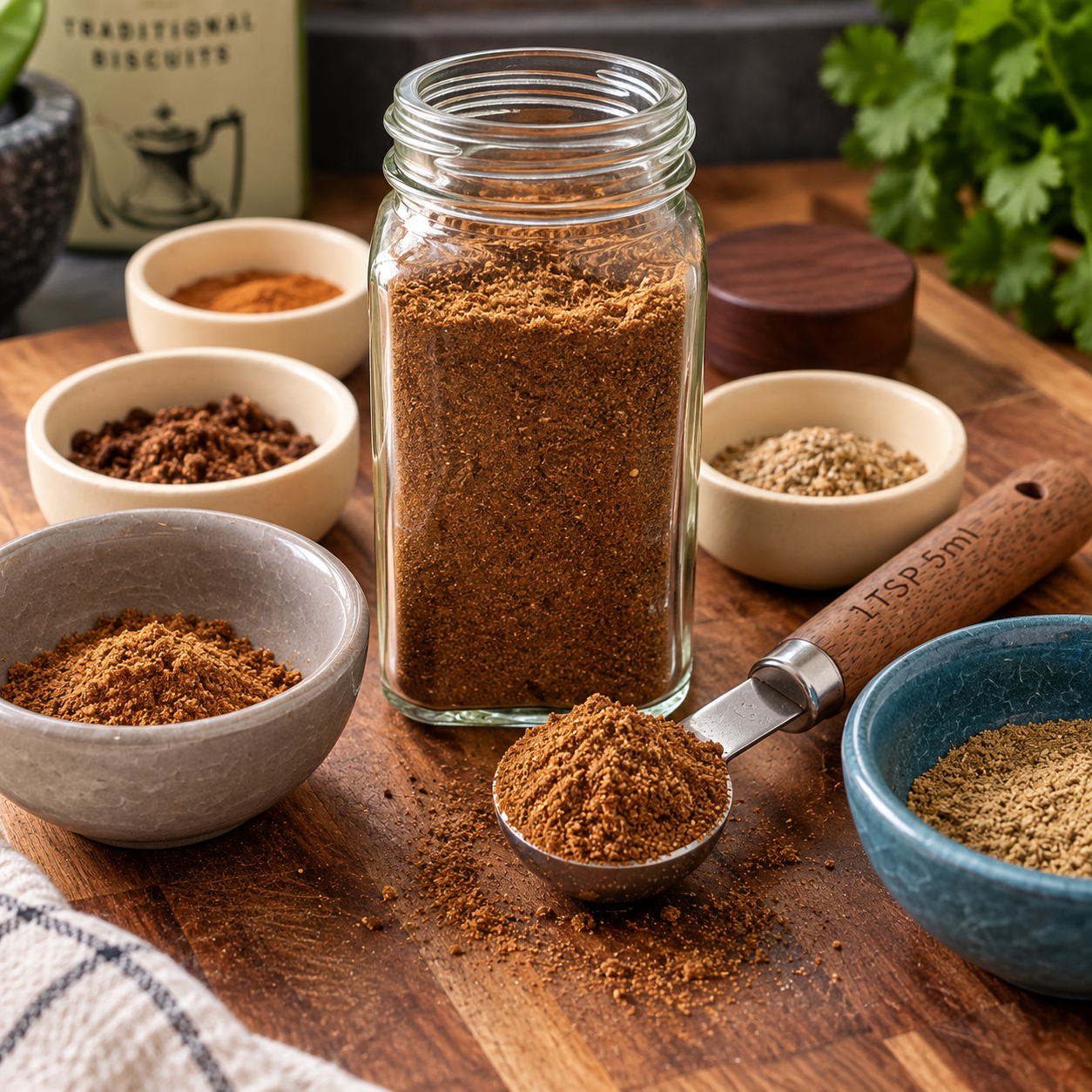 Homemade garam masala 