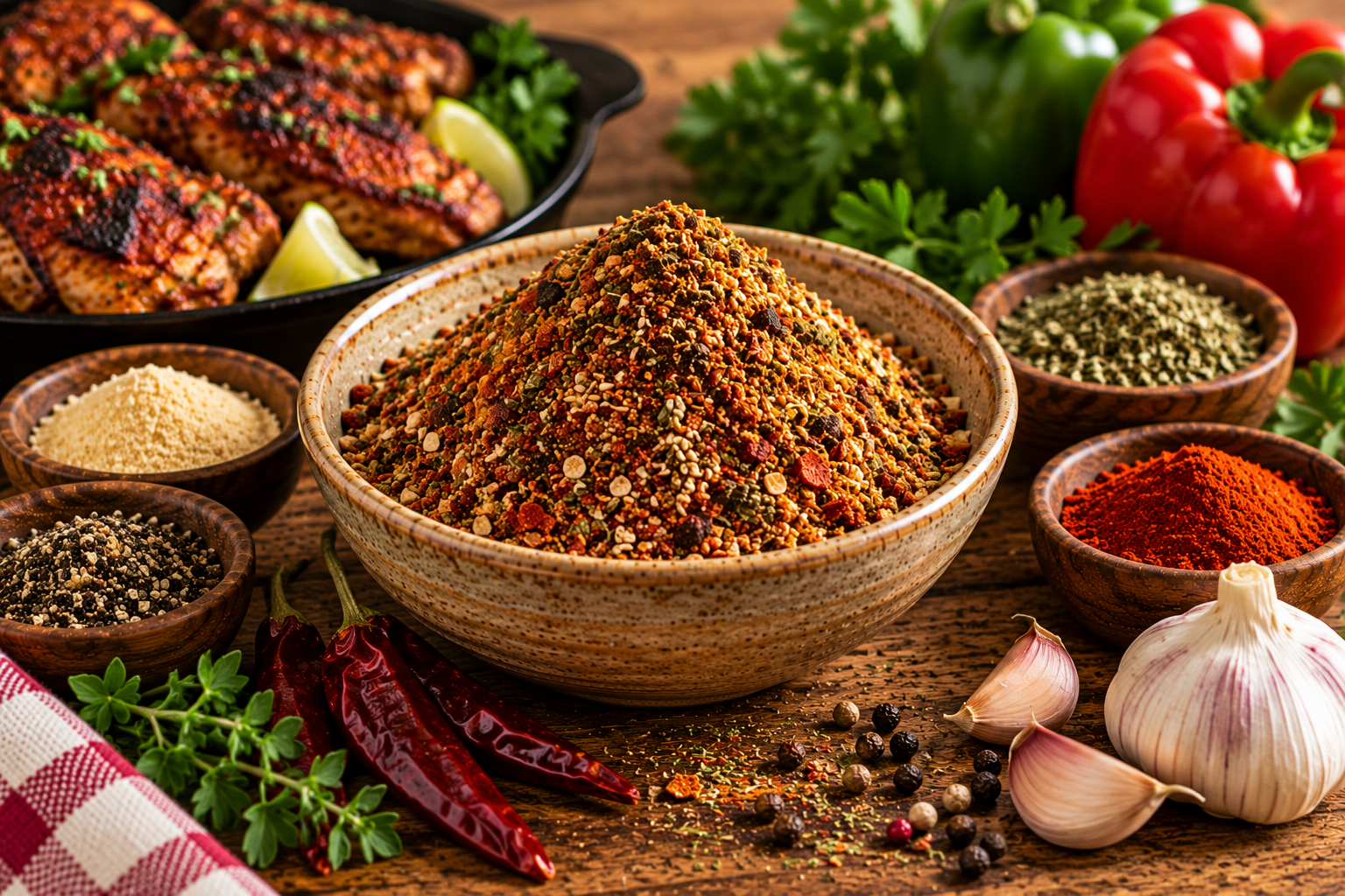 homemade cajun seasonings