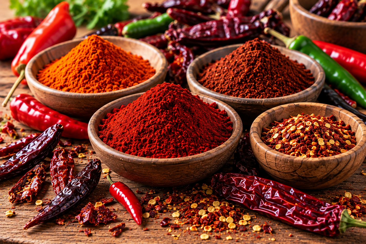 homemade chilli powders